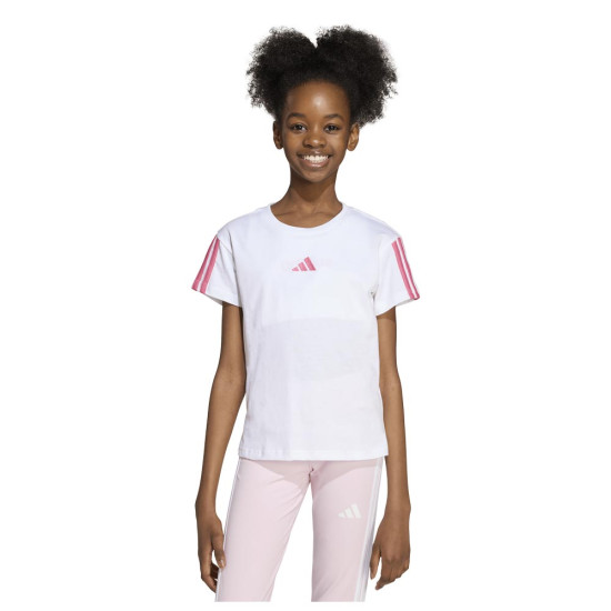 Adidas Παιδική κοντομάνικη μπλούζα Essentials 3-Stripes Tee